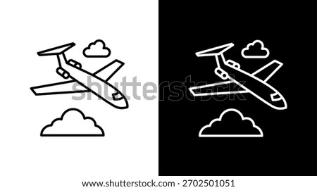 Jet White Icon Set Design