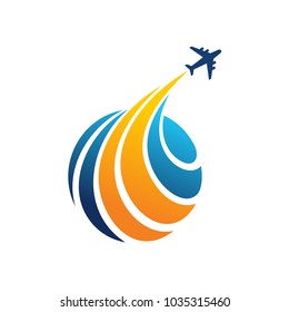 Jet World Logo Template