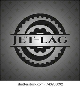 Jet-lag black emblem