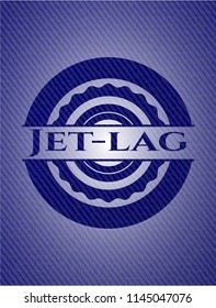 Jet-lag with jean texture