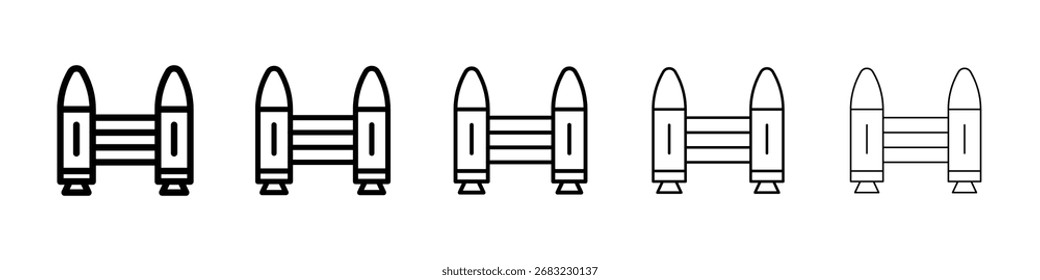 Icono de Jetpack para concepto y Diseño web móvil.