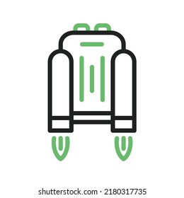 Jetpack icon vector image. Can also be used for Space. Suitable for mobile apps, web apps and print media.