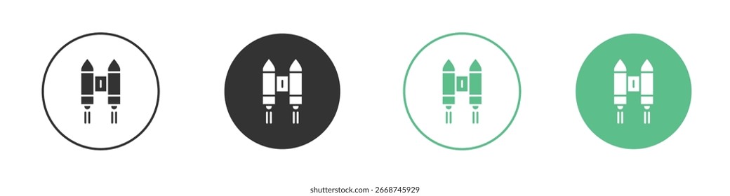 Jetpack icon for your website or app. eps10