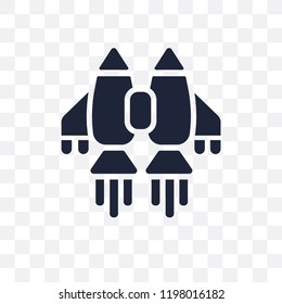 Jetpack transparent icon. Jetpack symbol design from Future technology collection.