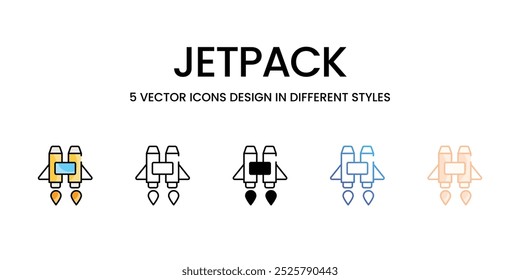 Jetpack, Vektorsymbole, Stockgrafik