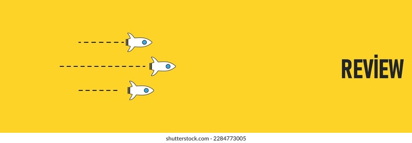 Jets are flying to Review.
Review inspection evaluation audit.
Idea concept of learning, improvement, planning and development, end of year business concept.
