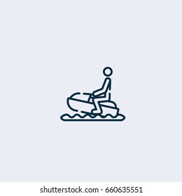 Jet-ski icon