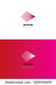 Jetsun logo template.