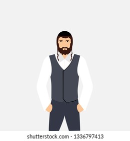 Jew man character
