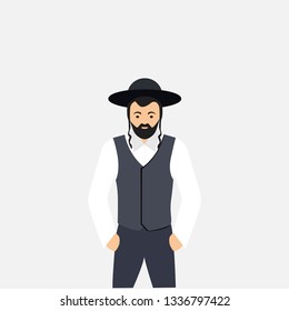 Jew man character