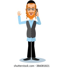 Jew with phone