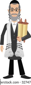 jew with torah