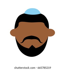 Jew using kipa