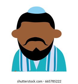 Jew using kipa
