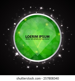 Jewel background. EPS10 vector 