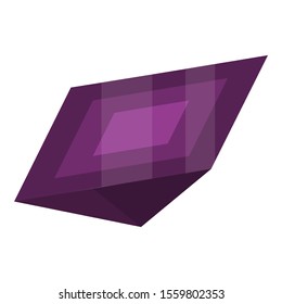 Jewel icon. Isometric of jewel vector icon for web design isolated on white background