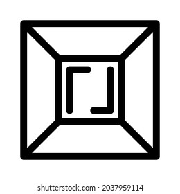 jewel icon or logo isolated sign symbol vector illustration - high quality black style vector icons
