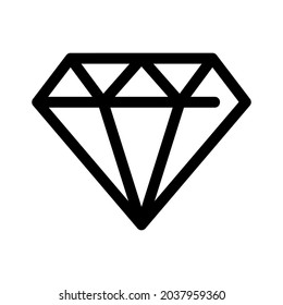 jewel icon or logo isolated sign symbol vector illustration - high quality black style vector icons
