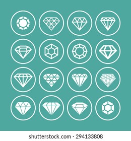 Jewel icon set