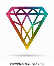 jewel poly icon