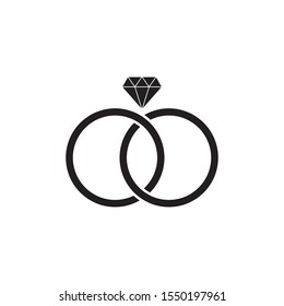 jewel ring icon design. vector illustration 