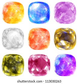 Jewel Set. Vektorgrafik.