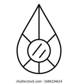 Jewel shape icon. Outline jewel shape vector icon for web design isolated on white background