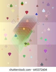 jewel texture elements