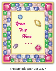Jeweled Vector Frame