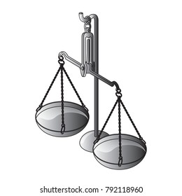 jeweler scales vector