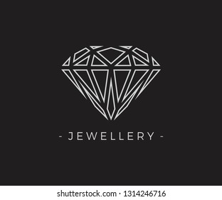 Jewellery Geometric Logo Vector