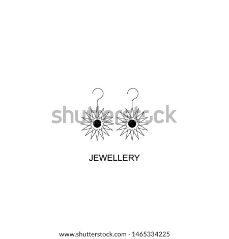 jewellery icon vector black design