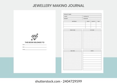 Jewellery Making Journal Kdp Interior