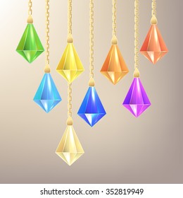 Jewellery rainbow