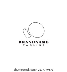 jewelry accessories logo cartoon icon creative template black modern isolated vector illustration