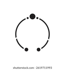 Jewelry Bracelet Filled Icon Vector Illustration