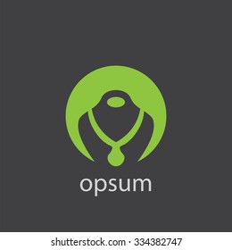 jewelry cut identity template icon design element