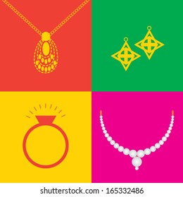 Jewelry Designs Vector