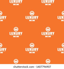 Jewelry diamond pattern vector orange for any web design best