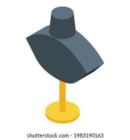 Jewelry dummy icon. Isometric of Jewelry dummy vector icon for web design isolated on white background