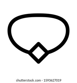 jewelry icon isolated sign symbol vector illustration - high quality black style vector icons
