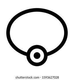jewelry icon isolated sign symbol vector illustration - high quality black style vector icons
