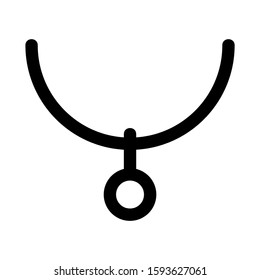 jewelry icon isolated sign symbol vector illustration - high quality black style vector icons
