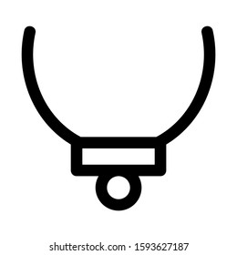 jewelry icon isolated sign symbol vector illustration - high quality black style vector icons
