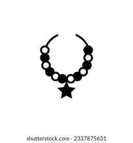 jewelry isolated on white vector icon