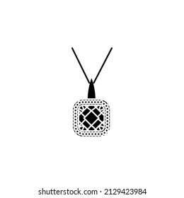 jewelry locket icon in vector. Logotype