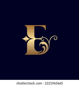 jewelry logo design E ORNATE