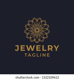 jewelry logo design, emblem for luxury products, hotels, boutiques, jewelry, oriental cosmetics, restaurants, shops and stores