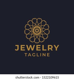 jewelry logo design, emblem for luxury products, hotels, boutiques, jewelry, oriental cosmetics, restaurants, shops and stores