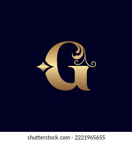 jewelry logo design G ORNATE